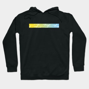 TXT Gradient Stripe Hoodie